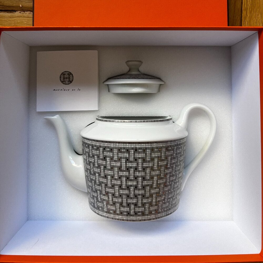 Hermes Platinum Teapot